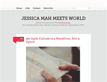 Tablet Screenshot of jessicamah.com